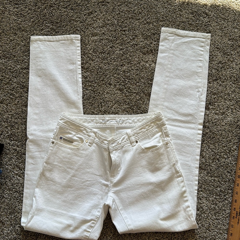 Michael Kors white jeans